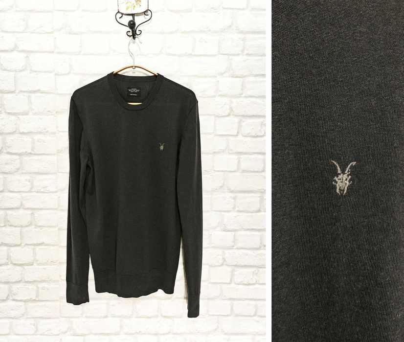 AllSaints 100% Мерино вълна оригинален мъжки пуловер размер М