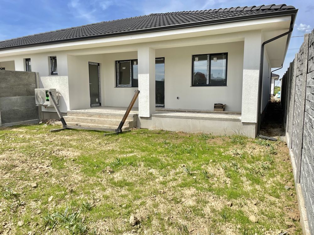 Casa nou tip duplex Oradea - Cheriu- Gaz- Canal -Apa - Teren 286 mp