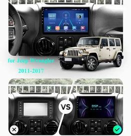 Мултимедия Двоен дин за Jeep Wrangler навигация плеър с Android JEEP