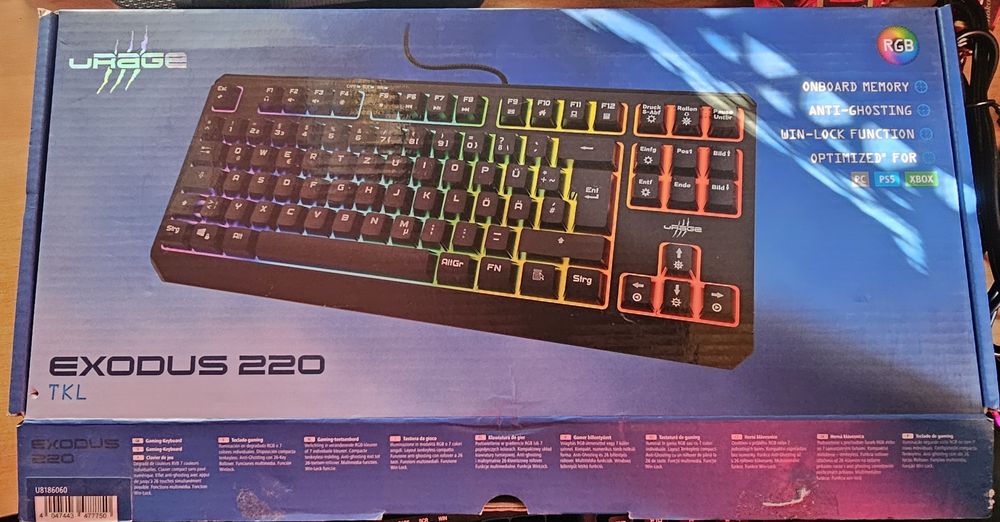 Vand urgent tastatura urage exodus 220