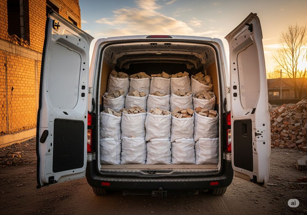 Извозване строителни отпадъци стари  мебели  уреди вещи