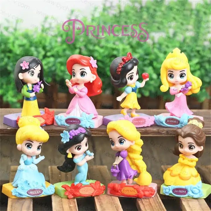 Set cu 6 figurine Printese Disney NOU