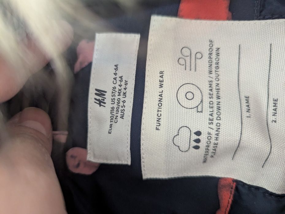 Salopeta ski h&m 4-6 ani