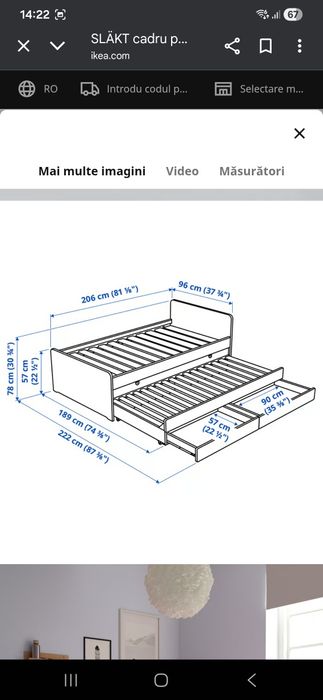 De vanzare Pat copil ikea