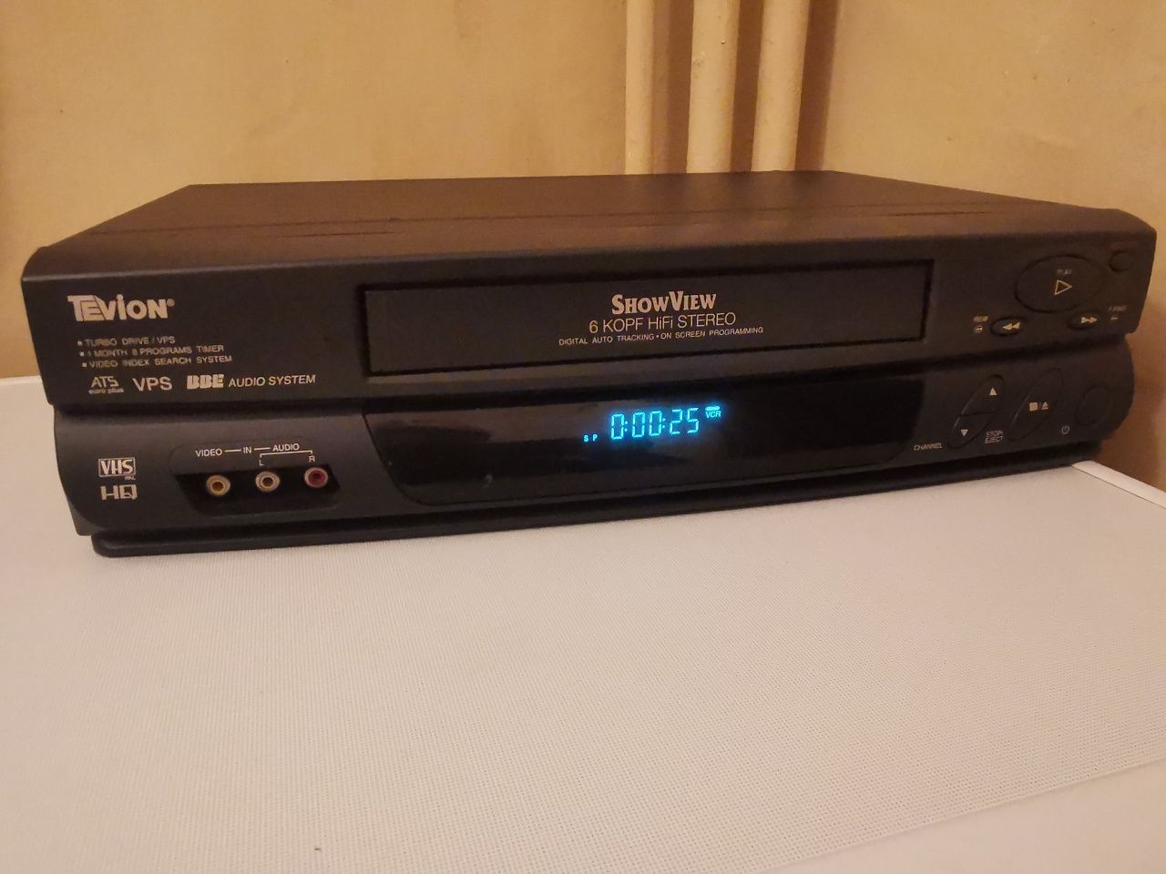 Video recorder Tevion 2 RCA și Euroscart