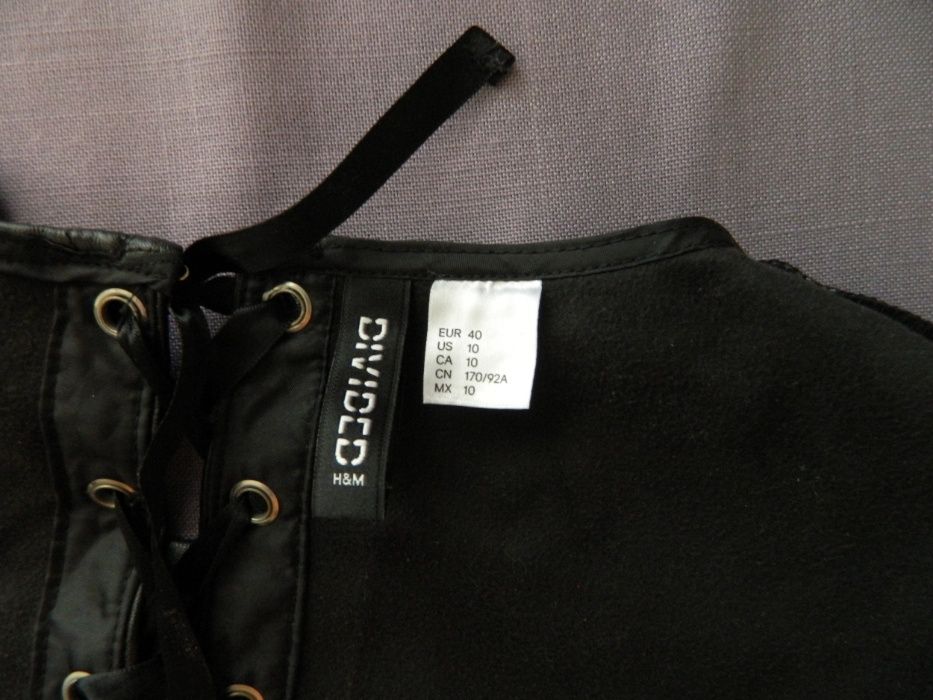 Bustiera H&M din piele