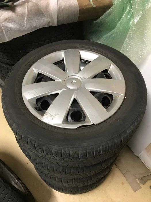 Roti vw 205 55 R16 iarna jante otel anvelope