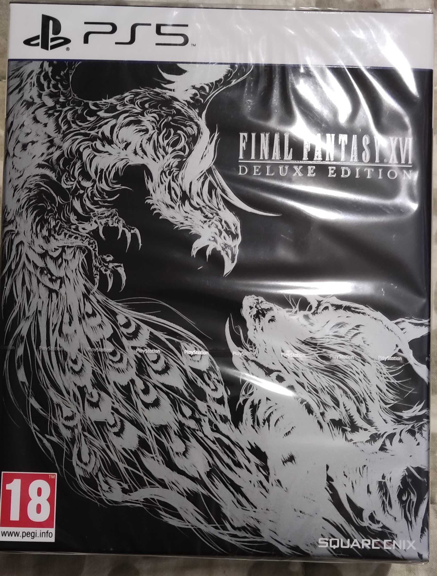 Продавам Final Fantasy 16 Deluxe edition PS5 (чисто нова)