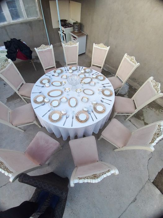 24/7 пракат стол стул Аренда пасуда зонтик samovar vintilatir prakat.