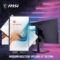 Мониторы от бренда MSI MODERN MD272QP 27" IPS QHD 2K 75Hz