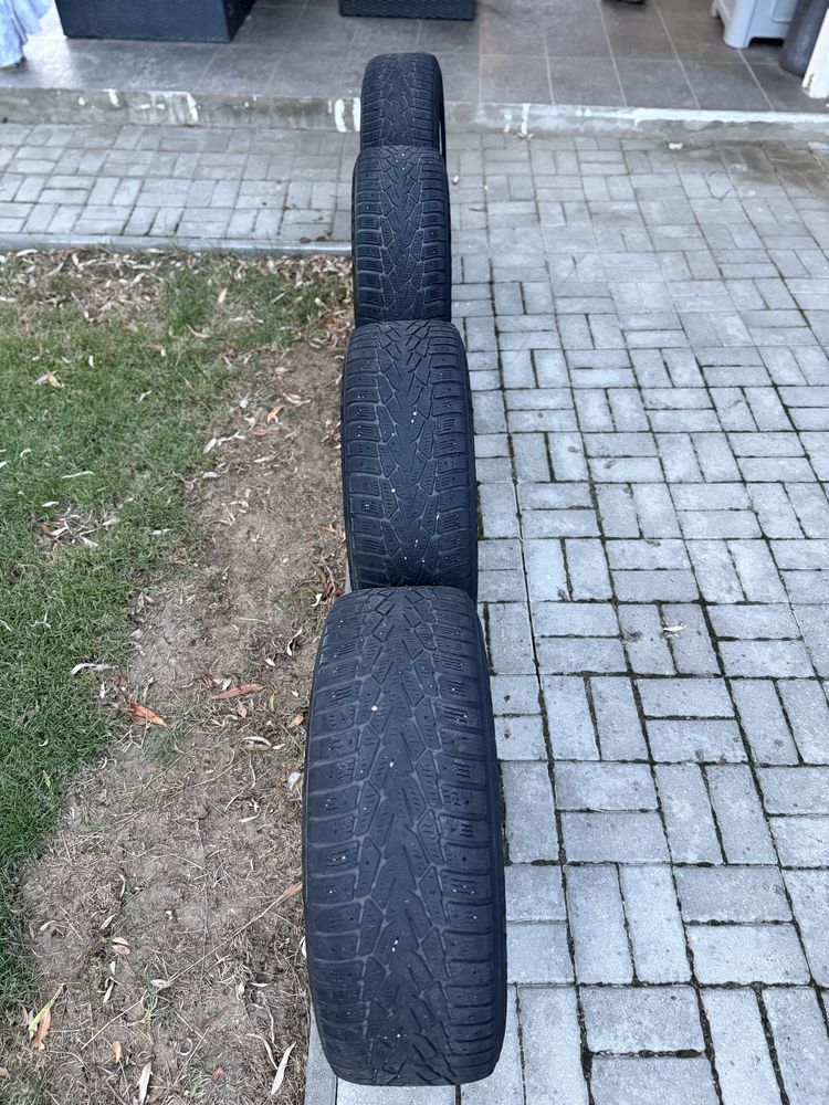 Jante + Cauciucuri iarna 215/65/16 102T 5x112 ET 35 VW/Audi/Skoda/Seat