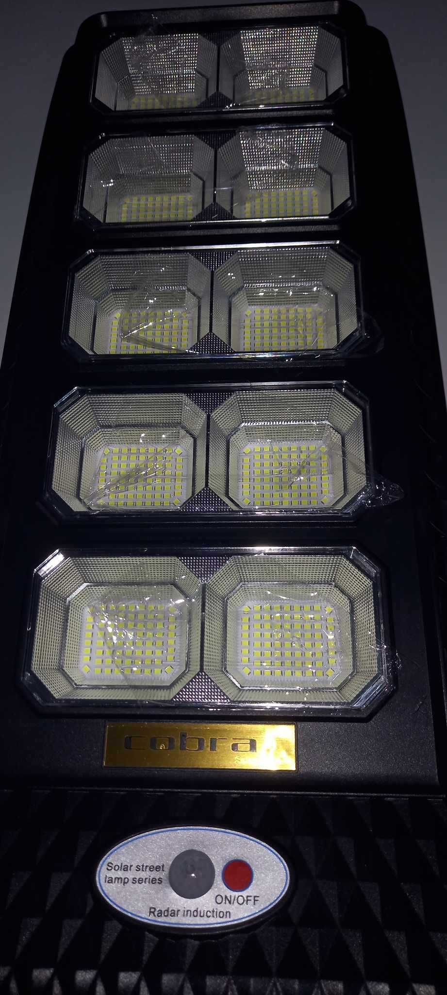 МОЩНА улична соларна лампа Cobra  Кобра 600W, 900W, 1200W, 1500W