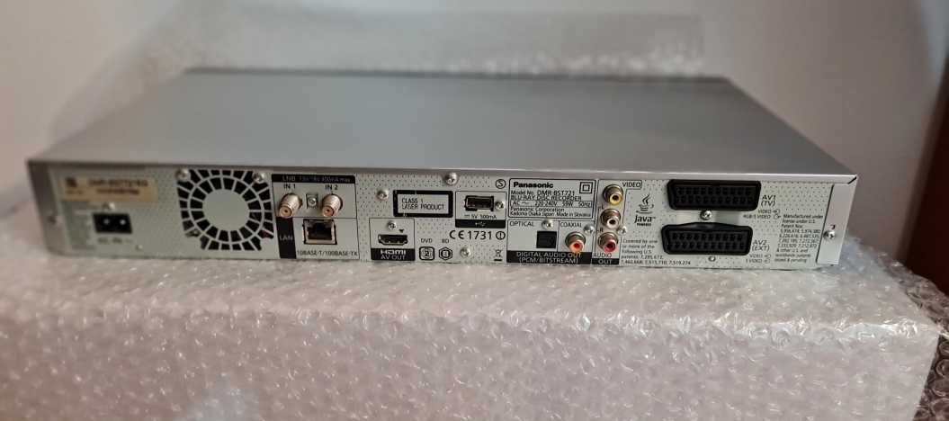 Panasonic Blu-ray recorder 3D full HD - Hard 500 NOU