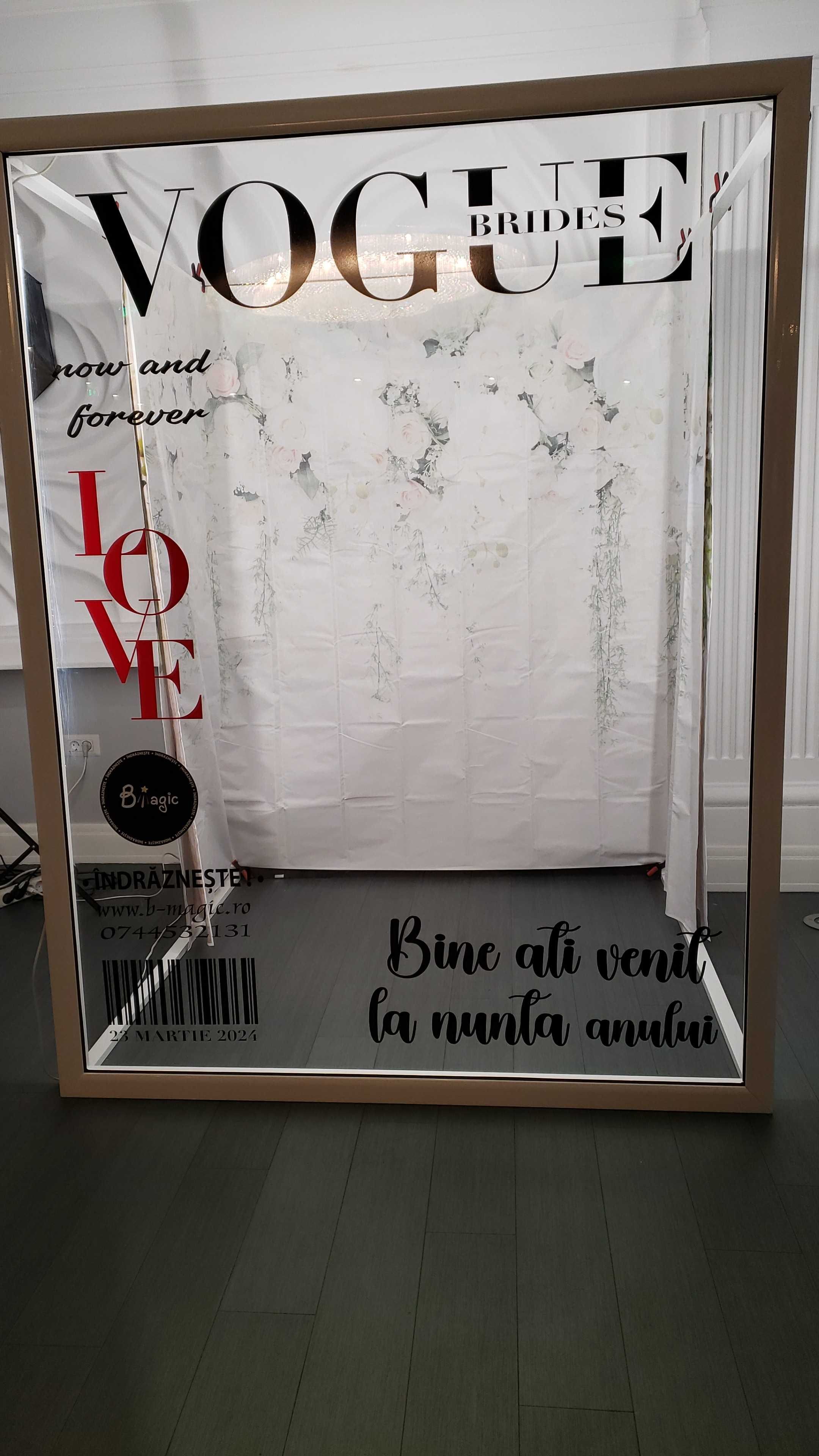 Fum, baloane explozive, cu fum, artificii, oglinda magica, Vogue box