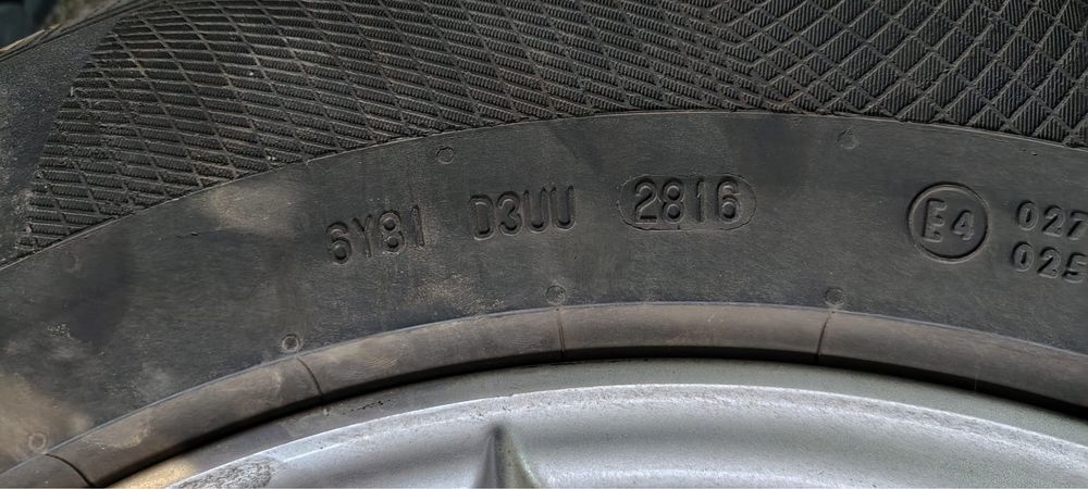 Джанти със зимни гуми за мерцедес