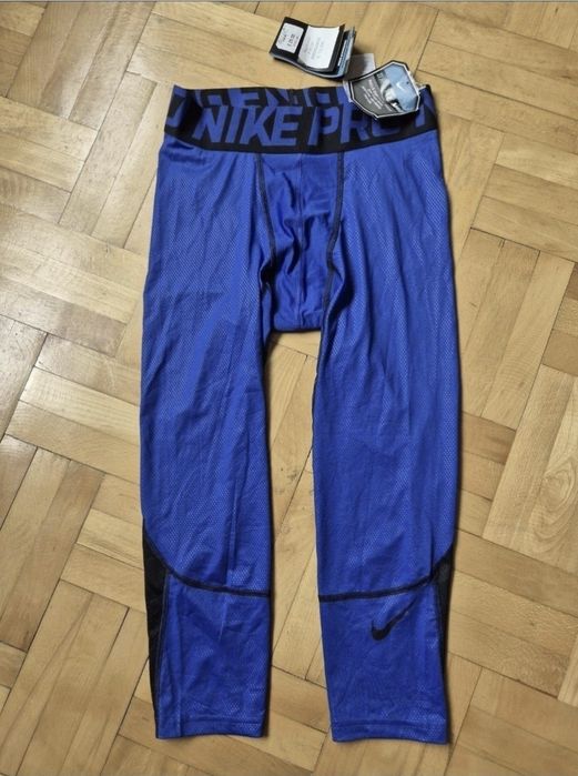 Pantaloni compresie bărbați, Nike Pro, Dry-Fit Max - S