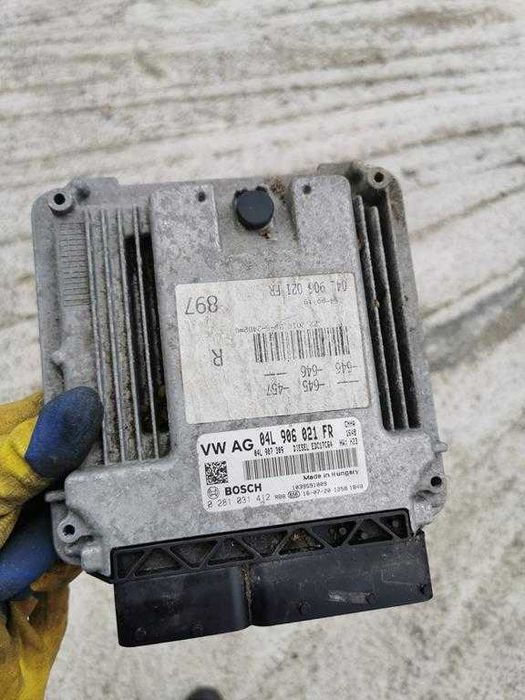 ecu motor audi a6 c7 2.0 cnha 04l906021fr 0281031412
