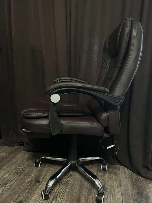 Scaun de birou cu masaj + incalzire , suport picioare