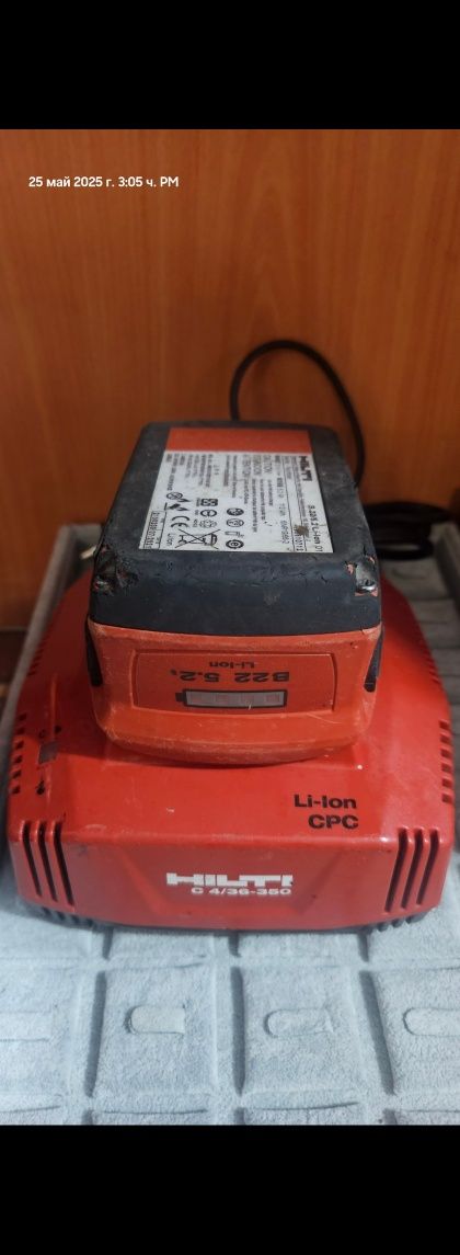 HILTI винтоверти с 4бр. Батерии