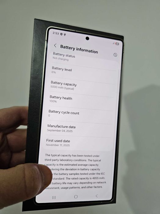 Samsung Galaxy S25 ultra 1 Tb nou la cutie.