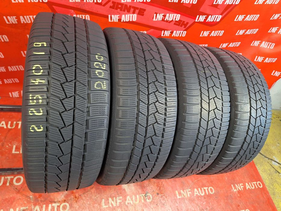 Anvelope de IARNA - 225/40/19 - Continental - 5.70 / 7.44 MM  DOT 2020