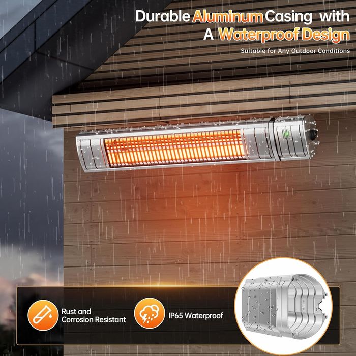 Висококачествен Външен   Инфрачервен електрически нагревател с дистанц