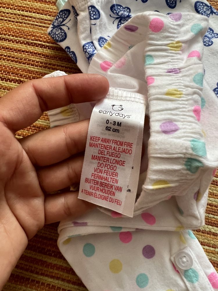 Бебешки дрешки на английската марка - erly days 0-3 месеца