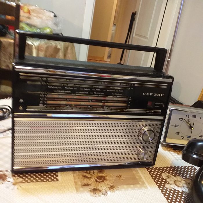 Радио VEF 202 . 1970 g.