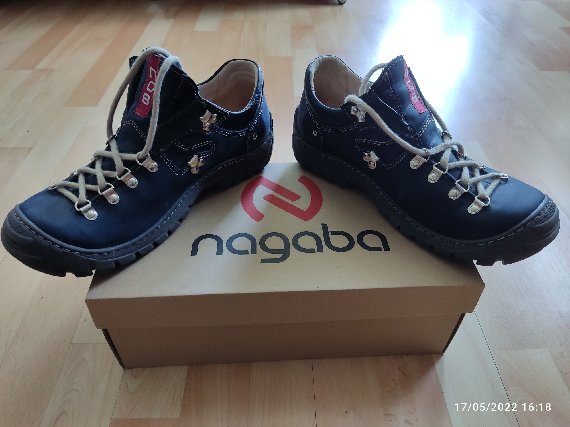 Обувки Nagaba тъмно сини