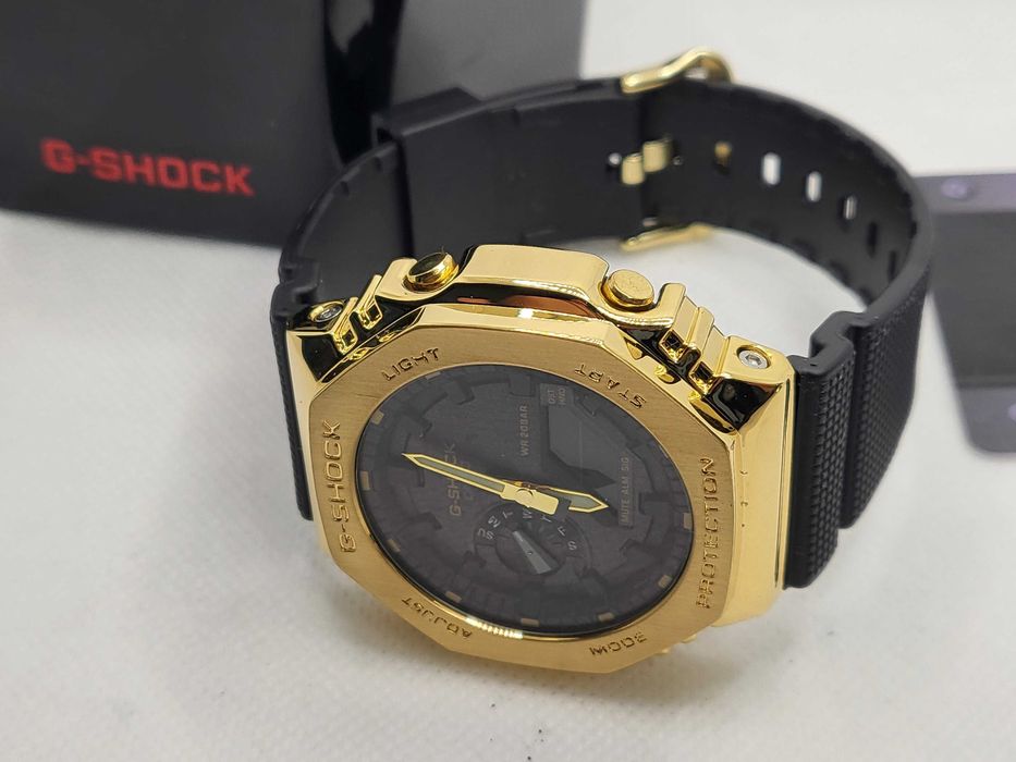 Ceas Casio G shock GM 2100g -1a9er, Gold-Black .Nou, Garantie 2 ani