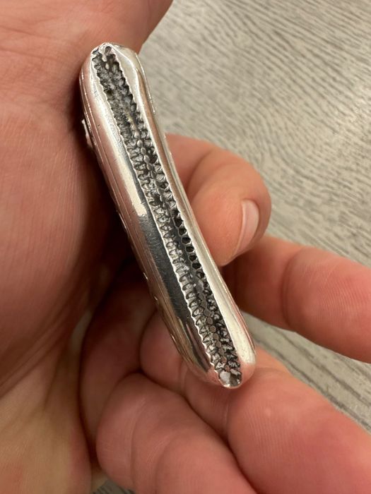 Silver vesta case. Сребърен кибритник. 1913г антика