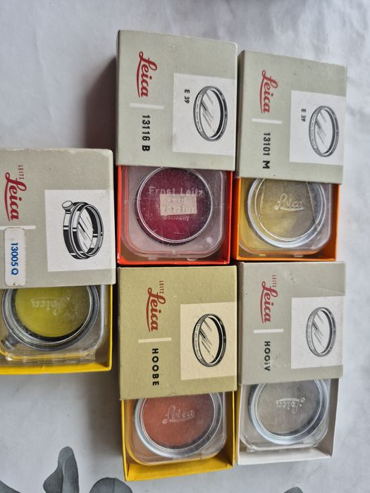 Filtre Leica 13101 M, 13116 B, 13005Q, Hoobe, Hooiv
