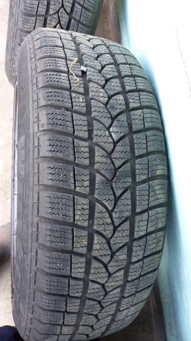 Jante aliaj 5x114.3 R17 cu anvelope iarna folosite pe Hyundai Tucson