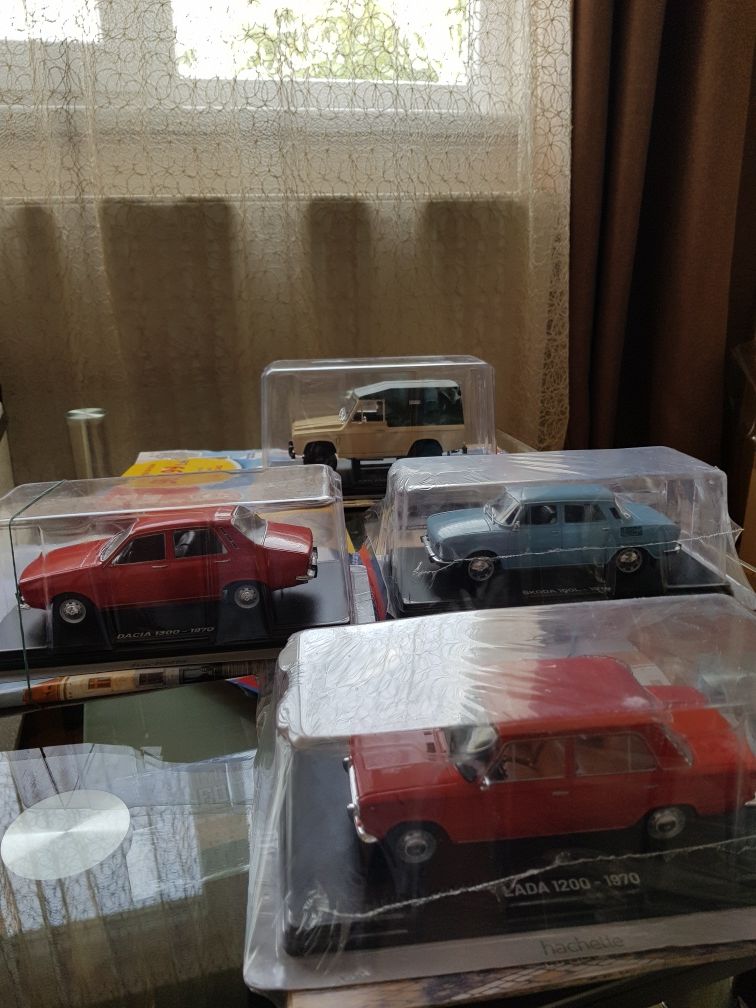 Machete - dacia 1300, aro 240, skoda 120, lada - scara 1:24, HACHETTE