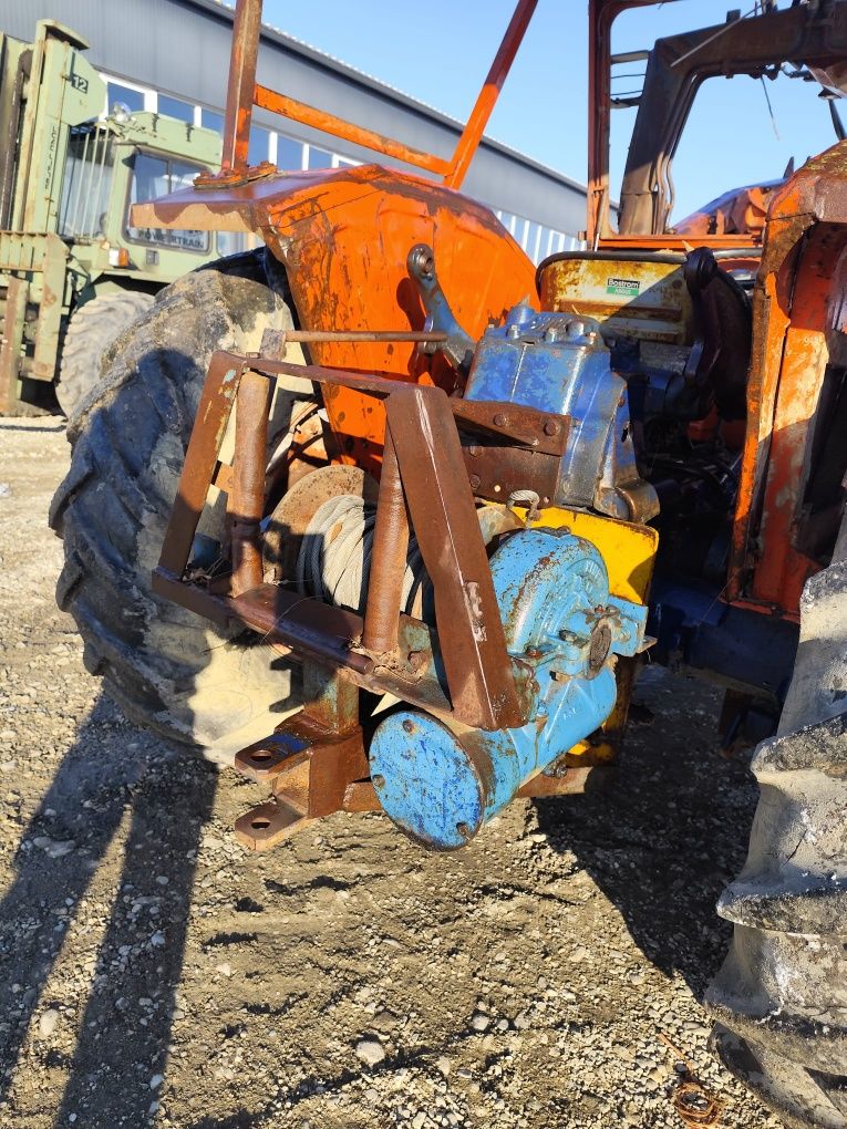 Tractor forestier same centurion 75  4x4 cu graifer,troliu