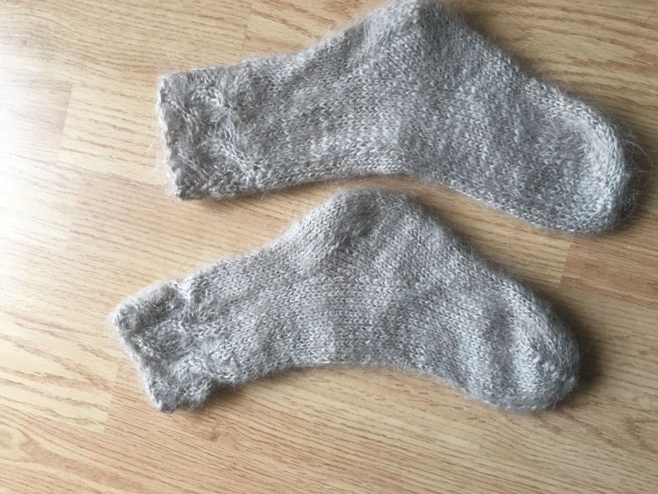 Ciorapi ski/Șosete lana tricotate manual -mărime 36-40