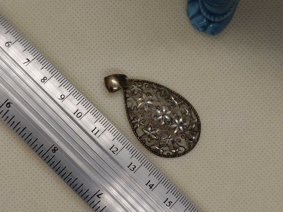 pandantiv „grădina de argint” • filigran