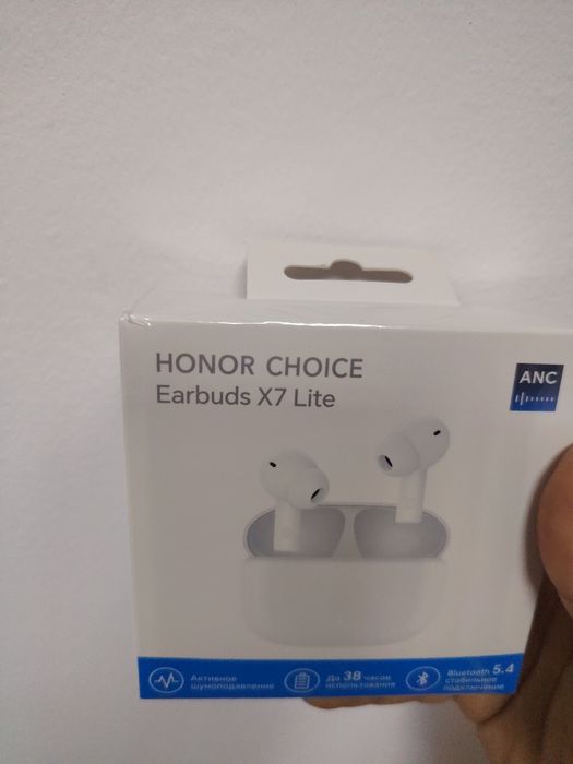 HONOR CHOICE наушники 
Earbuds X7 Lite 
ANC 
vlnnn