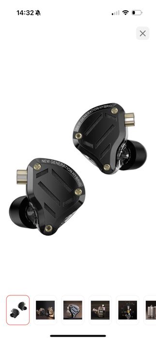 Продаю полностью новые оригинальные наушники KZ ZS10 Pro 2.