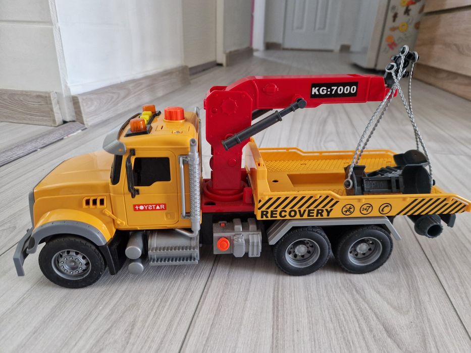Vand Camion Platforma Macara cu Lumina & Sunet