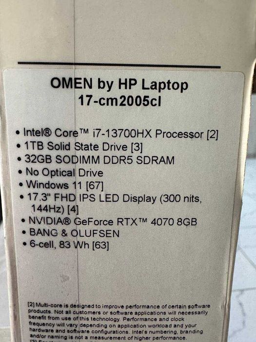 HP OMEN - как новый