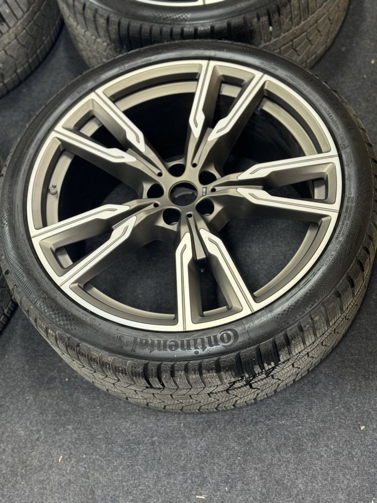 Jante Bmw X5 g05 x6 G06 R22 anvelope iarna Continental Stil M747