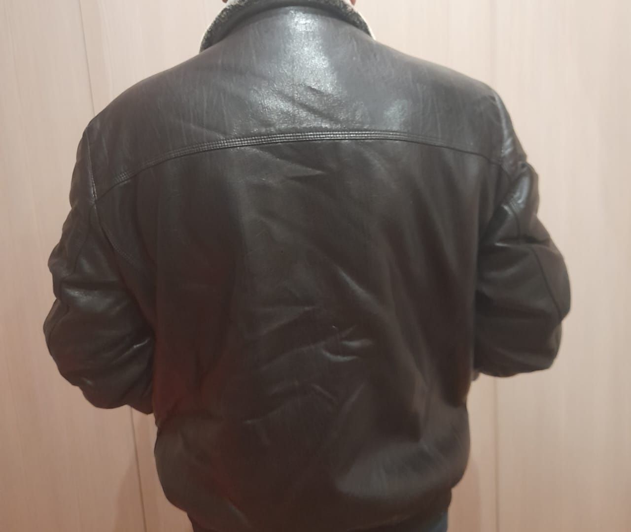 Куртка кожаная мужская
