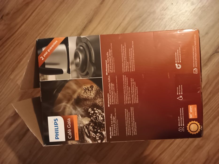 Vând cafetieră Philips Cafe Gaia pentru făcut cafea la filtru.