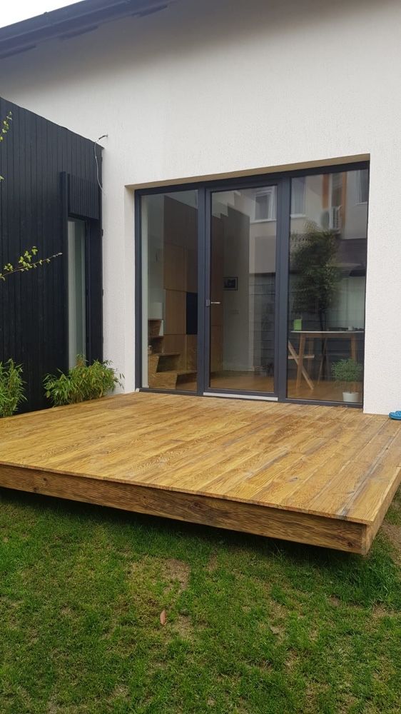 Deck terasa lemn pin nordic dușumea lamela exterior impregnat decking