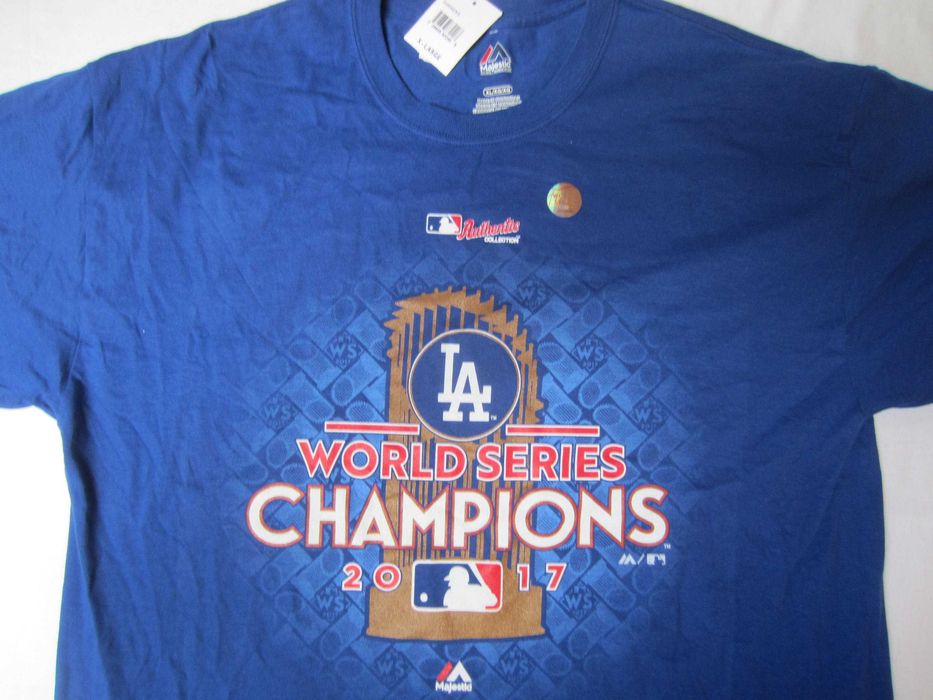 Tricou fan baseball LA Dodgers, masura XL, marca Majestic, nou