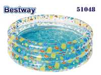 Басейн детски надуваем 170x53см, Bestway 51048 Inflatable Pool