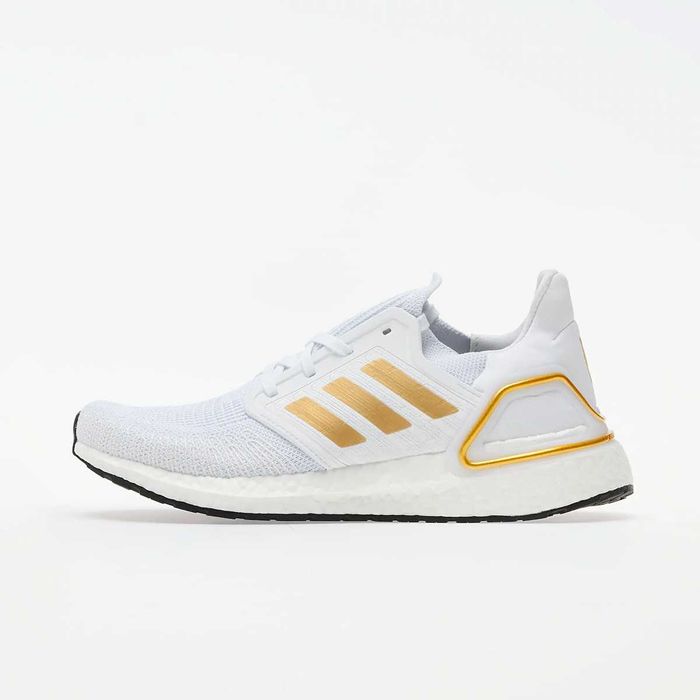 Adidas Ultraboost 20 W - White/ Gold Metalic