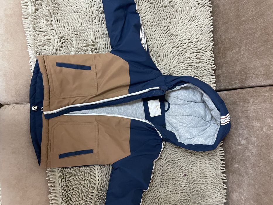 Детская Теплая демисезонная куртка