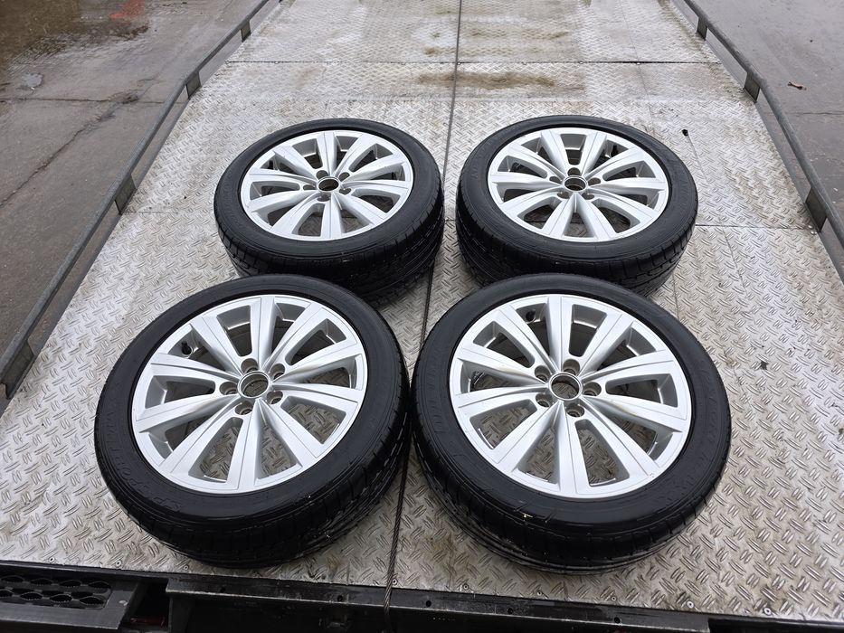 Roti 5x100 Polo,Fabia,Ibiza 215 45 R16 jante originale polo 6R